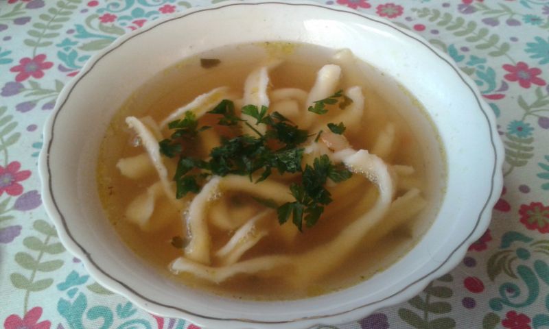 Rosól drobiowo - wołowy