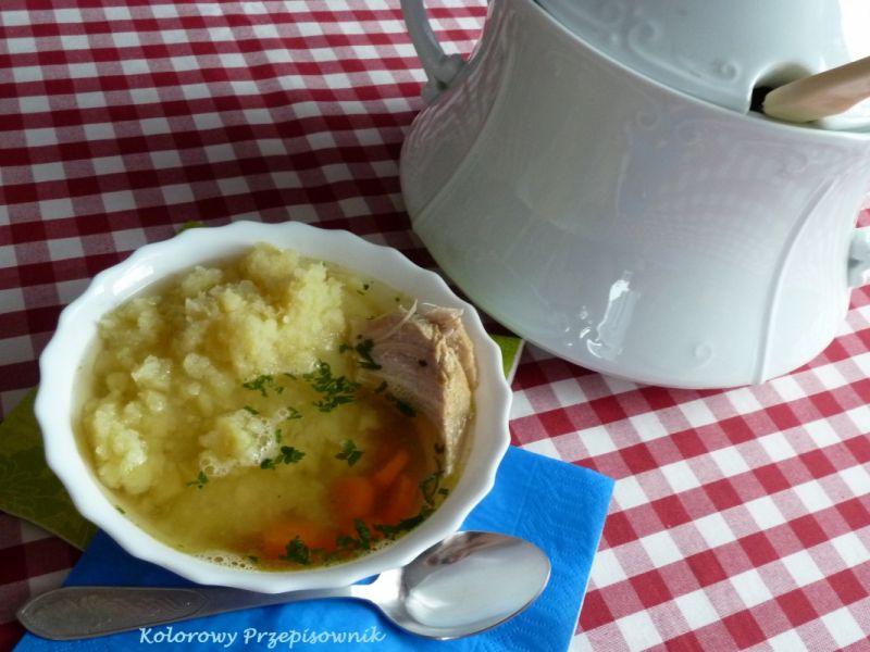 Rosół drobiowy niebanalnie podany Rosół drobiowy niebanalnie podany