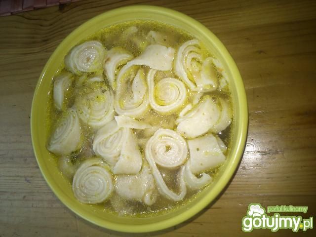 Rosół królewski z naleśnikami 4 Rosół królewski z naleśnikami 4