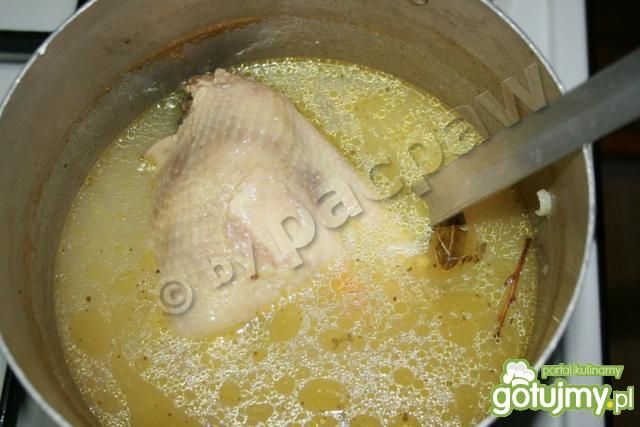 Rosół na ćwiartce kurczaka