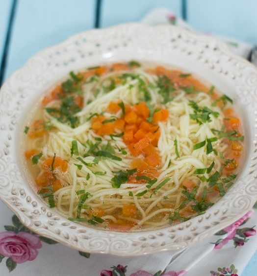 Rosół wolno gotowany