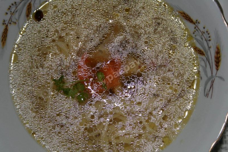 Rosół z kapłona Rosół z kapłona