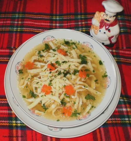 Rosół z  makaronem wg Babcigramolki Rosół z  makaronem wg Babcigramolki