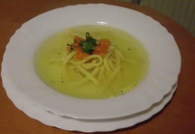 Rosół z mięsa drobiowego