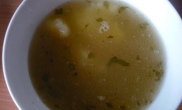 Rosół z mięsem wieprzowym  Rosół z mięsem wieprzowym