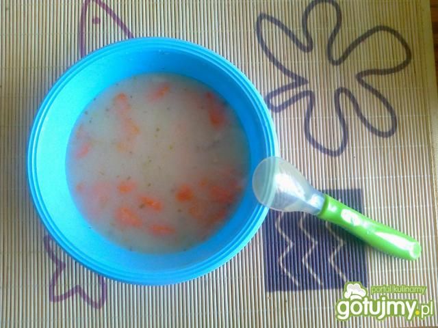 Rosołek na kaszce mannie  Rosołek na kaszce mannie