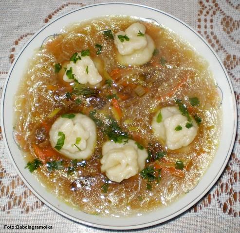 Rosołek prawie orientalny :