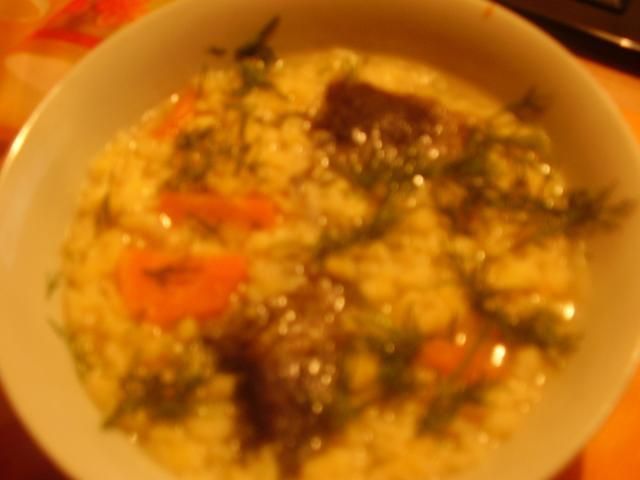 Rosołek  z  karpia Rosołek  z  karpia