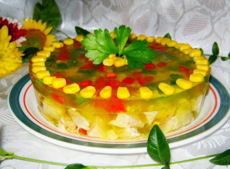 Rosołowe mięsko w galarecie