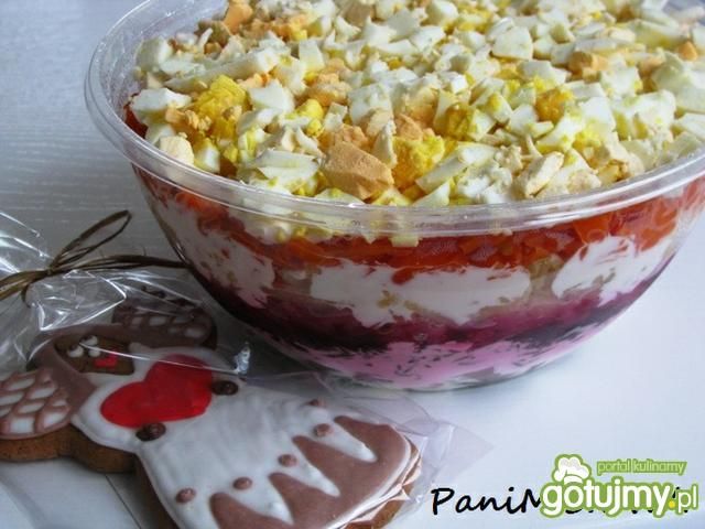 Rosyjska sałatka śledziowa pod pierzynką