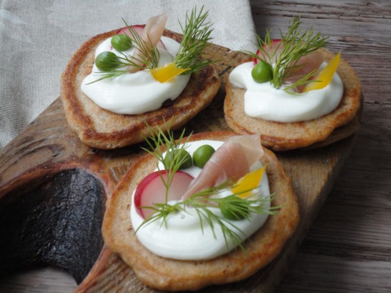 Rosyjskie bliny gryczane Rosyjskie bliny gryczane