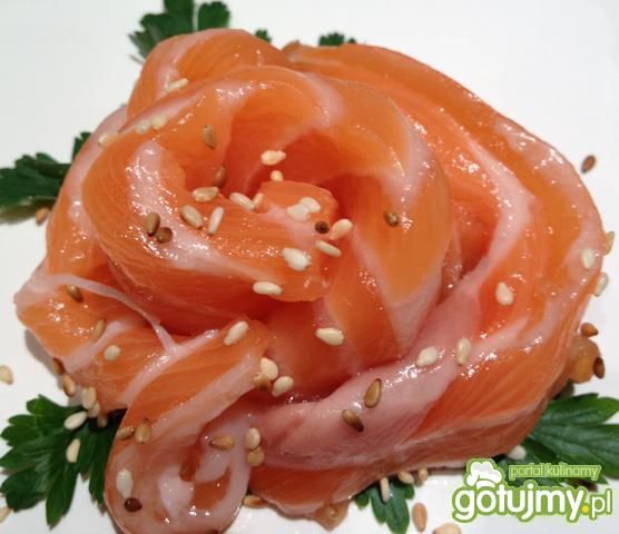 Róża z łososia Róża z łososia