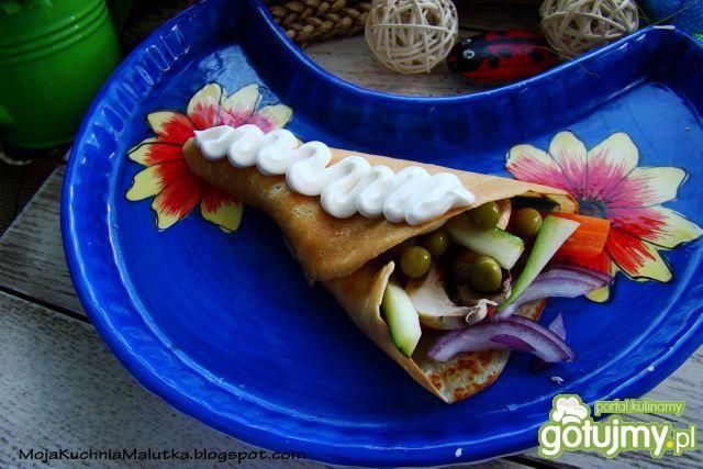 Rożek z warzywami  Rożek z warzywami