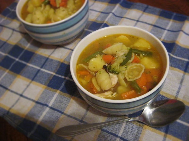 Rozgrzewająca zupa z curry Rozgrzewająca zupa z curry
