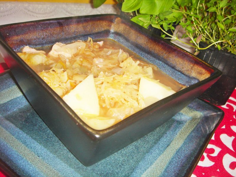 Rozgrzewający kapuśniak