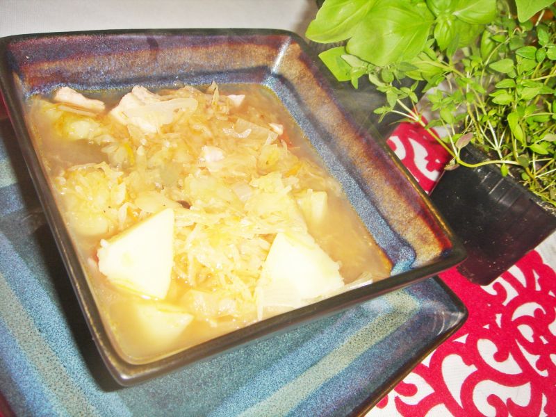 Rozgrzewający kapuśniak