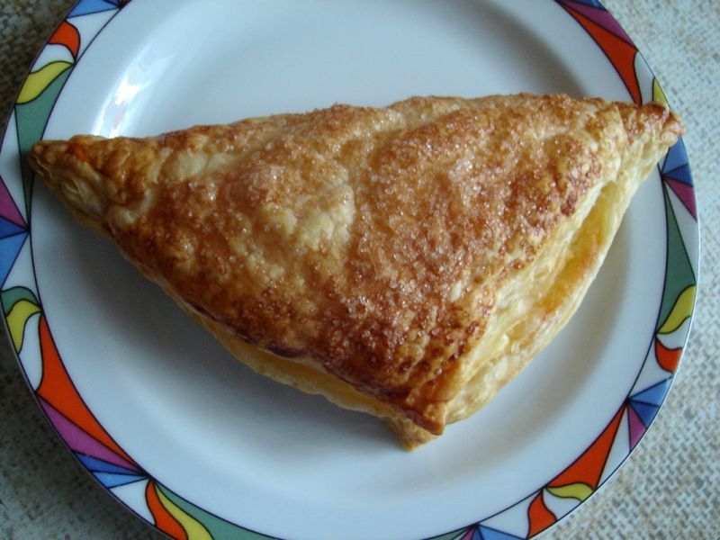 Rożki francuskie z masą twarogową Rożki francuskie z masą twarogową