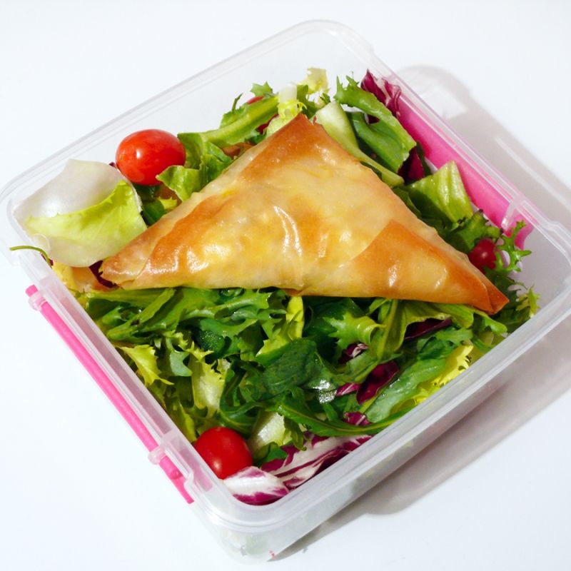 Rożki z ciasta filo z serem