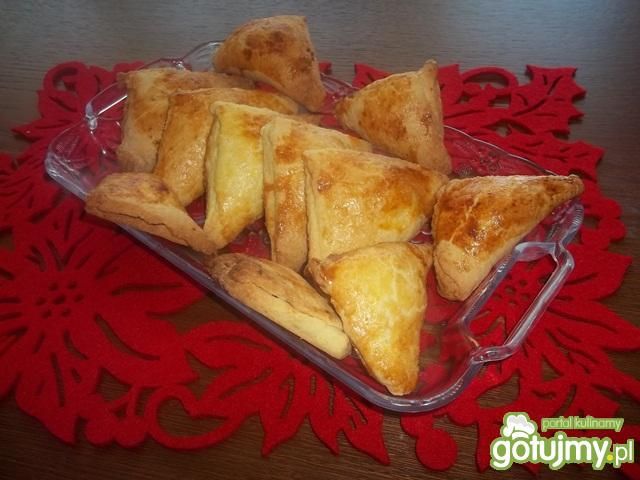 Rożki z marmoladą różaną Rożki z marmoladą różaną