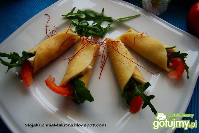 Rożki z truflowym serkiem