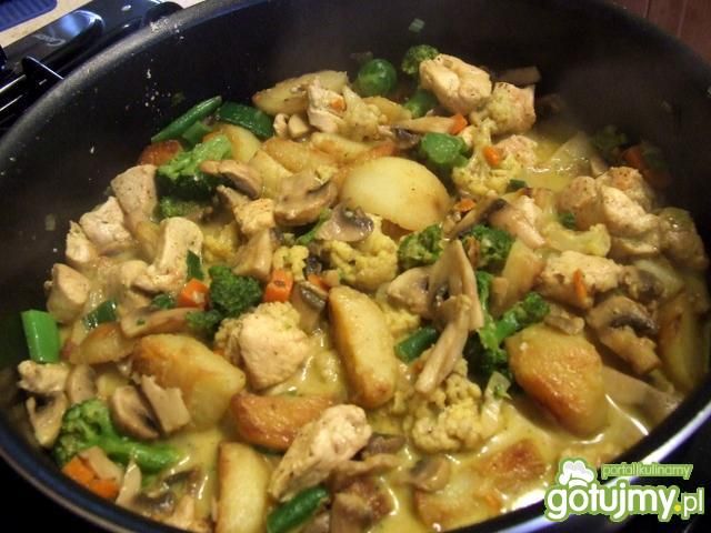 Rozmaitości w sosie curry  