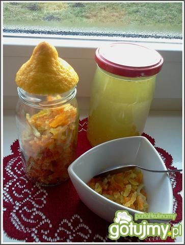 Różnokolorowa skórka kandyzowana Różnokolorowa skórka kandyzowana