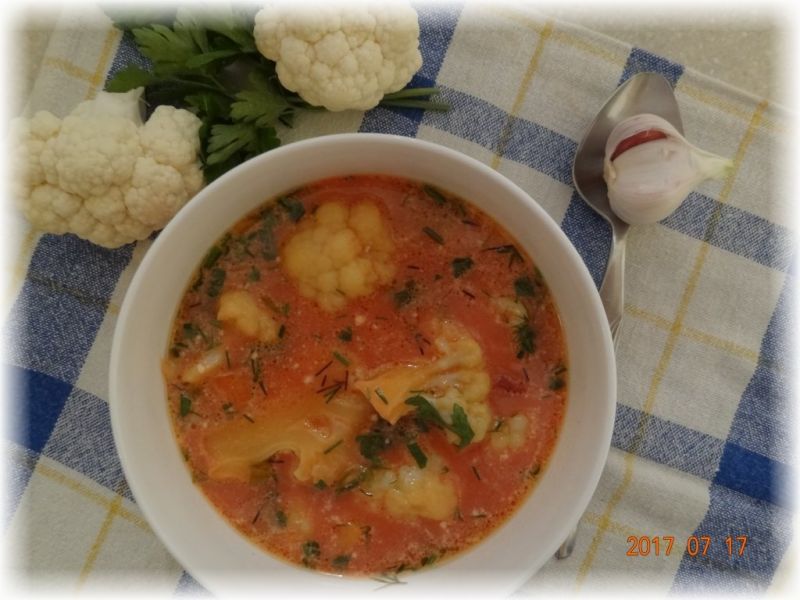 Różowa kalafiorowa