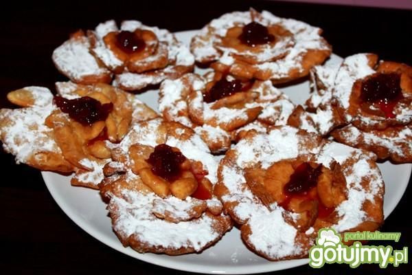 Różyczki faworki  Różyczki faworki