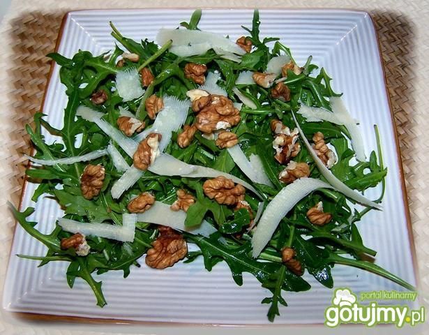 Rukola carpaccio Magdy Gessler