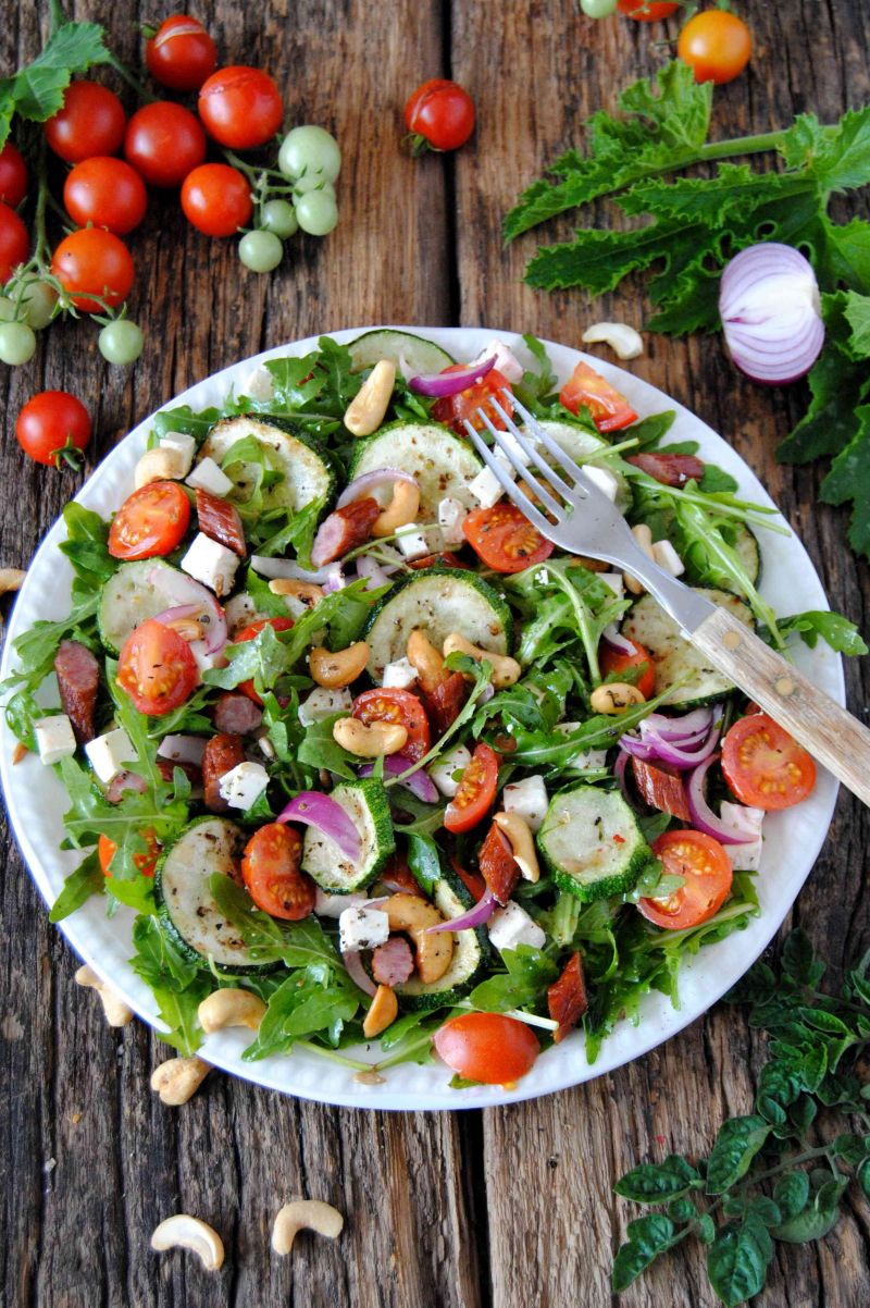 Rukola z cukinia Rukola z cukinia