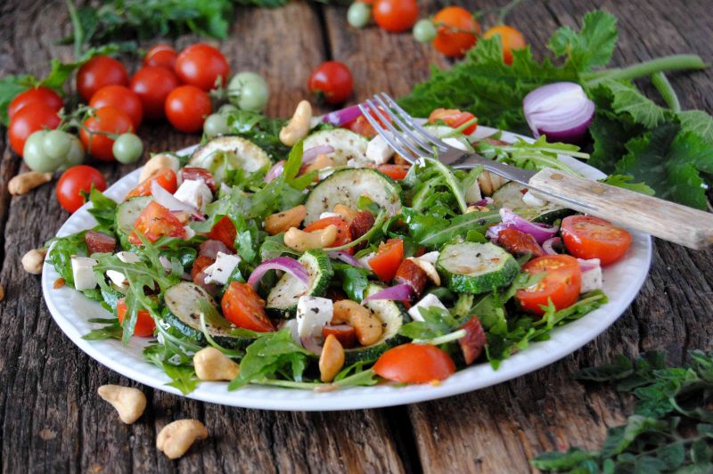 Rukola z cukinia Rukola z cukinia