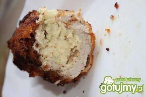 Ruloniki schabowe z serkiem topionym  Ruloniki schabowe z serkiem topionym