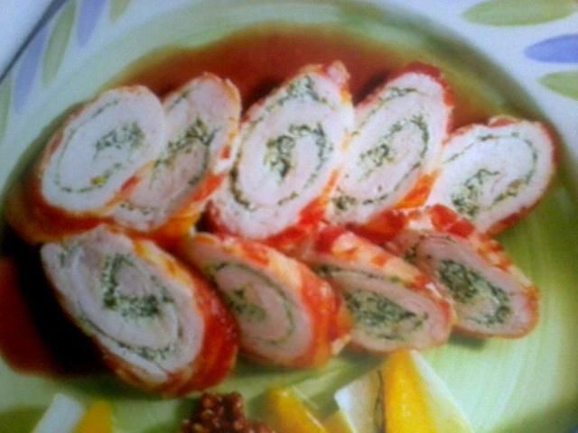 ruloniki z kurczaka ruloniki z kurczaka