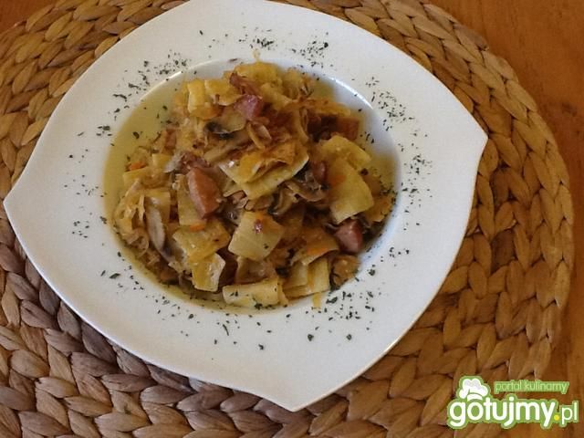 Rumiane łazanki Rumiane łazanki