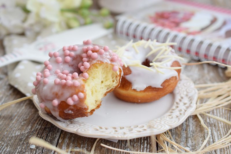 Rumowe donaty karnawałowe