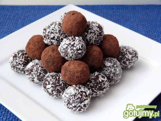 Rumowe trufelki z herbatników Rumowe trufelki z herbatników