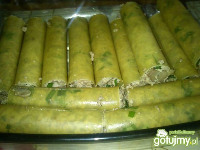 Rurki pod beszamelem