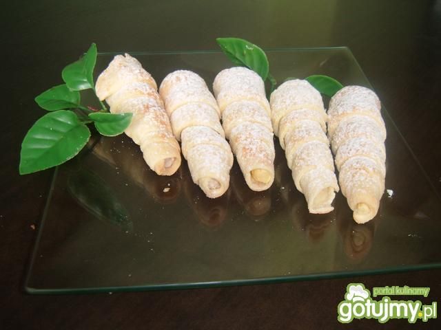 Rurki z kremem kawowym