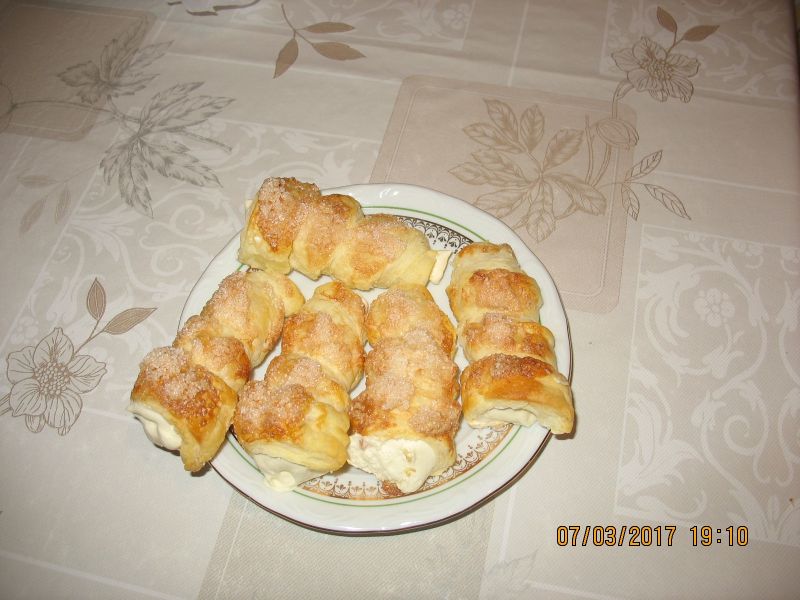 Rurki z kremem maślanym