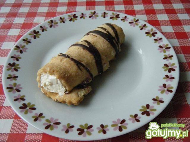 Rurki z kremem śmietankowym Rurki z kremem śmietankowym