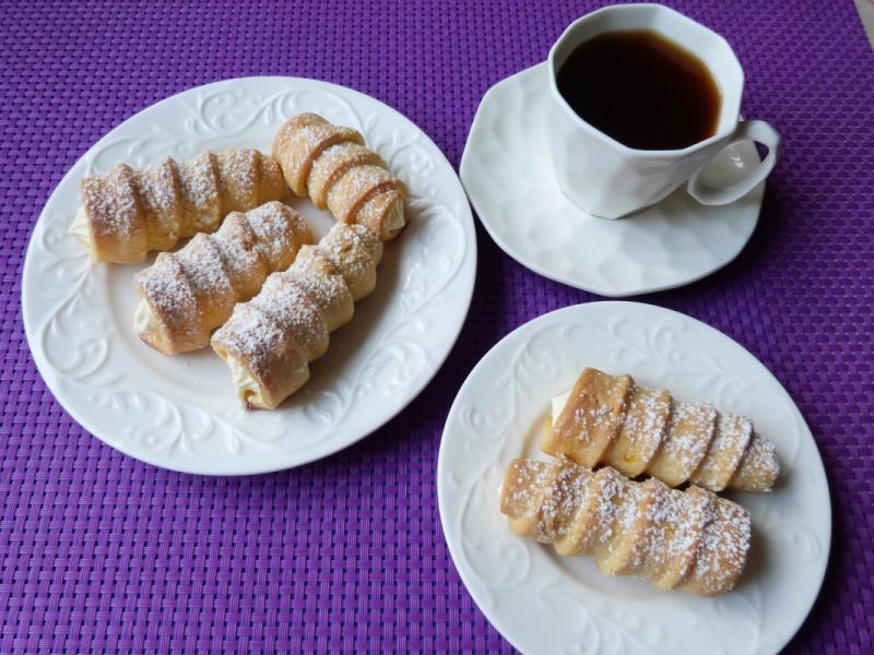 Rurki z pomarańczową nutką