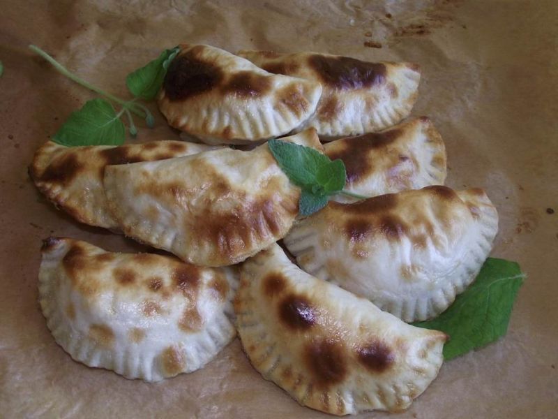 Ruskie pierogi - podpiekane  Ruskie pierogi - podpiekane