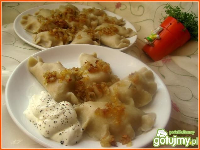 Ruskie pierogi z falbankami Ruskie pierogi z falbankami