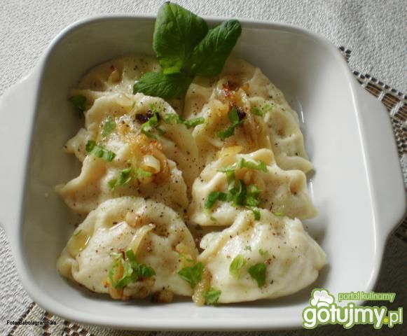 Ruskie pierogi z miętą
