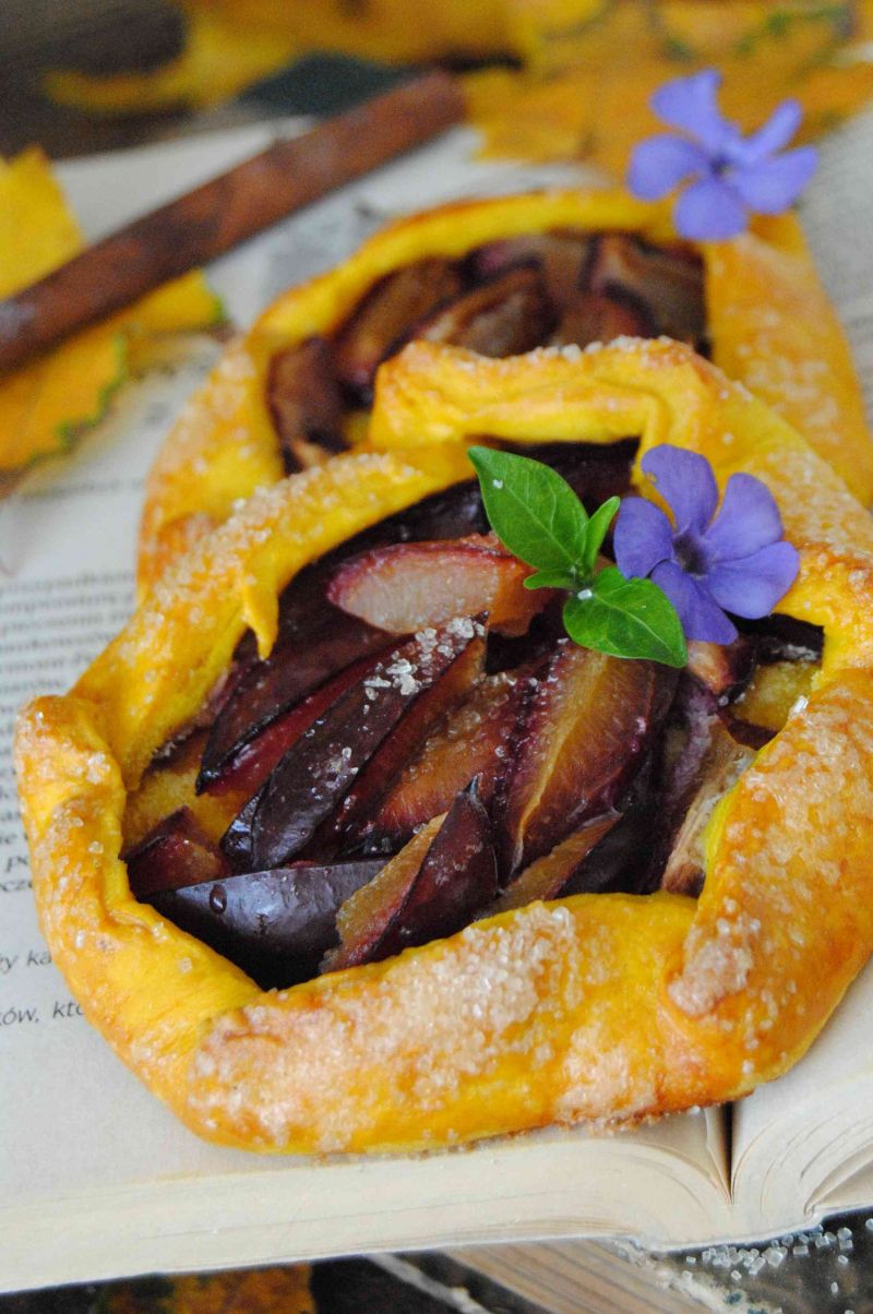 Rustukalne tartaletki dyniowo- śliwkowe