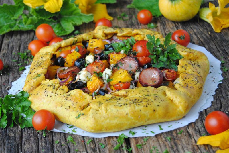 Rustykalna tarta z dynią Rustykalna tarta z dynią