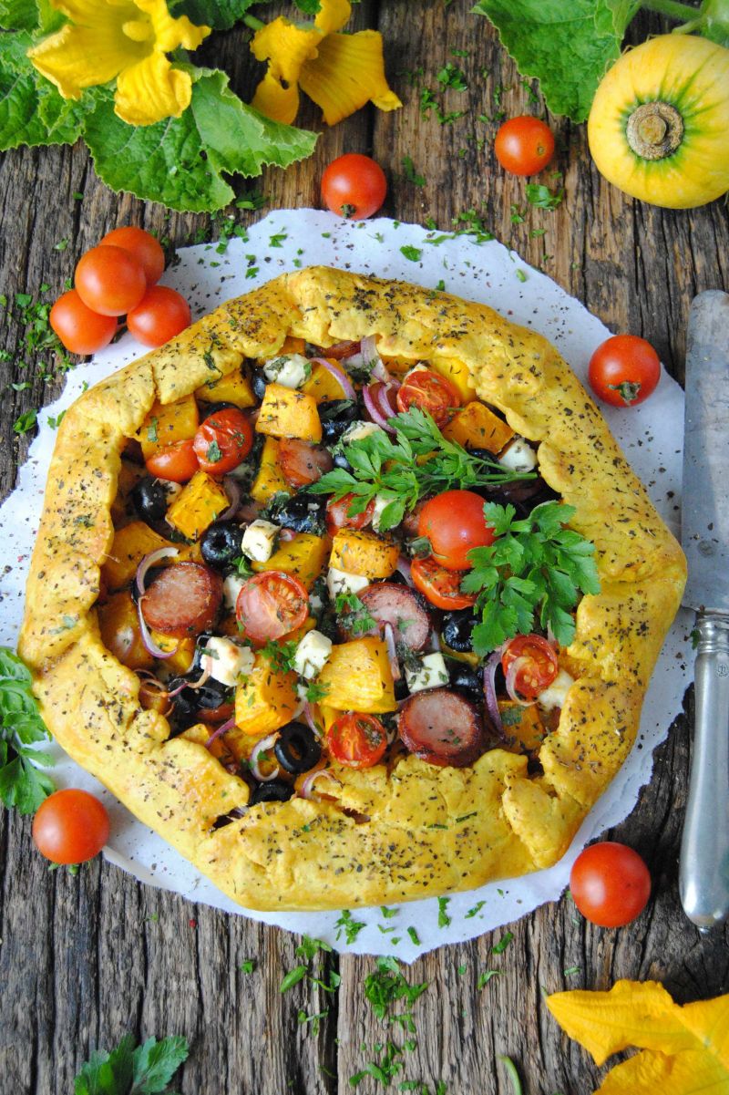 Rustykalna tarta z dynią Rustykalna tarta z dynią