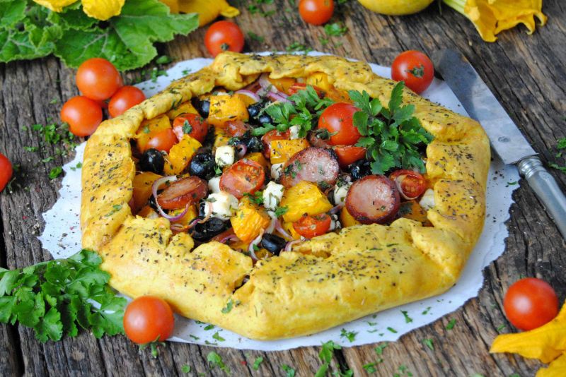 Rustykalna tarta z dynią Rustykalna tarta z dynią