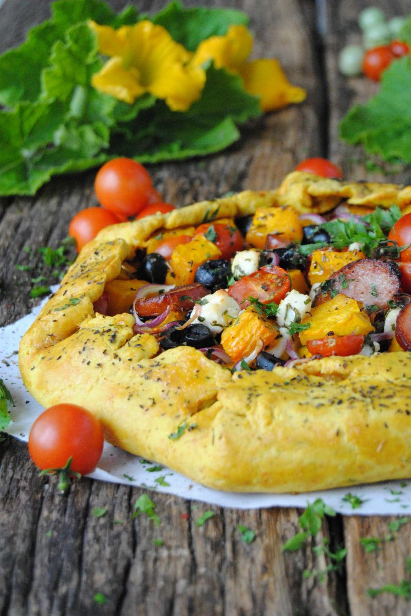 Rustykalna tarta z dynią Rustykalna tarta z dynią