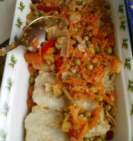 Ryba na zimno w warzywach Ryba na zimno w warzywach